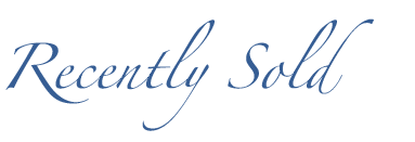 Recently Sold